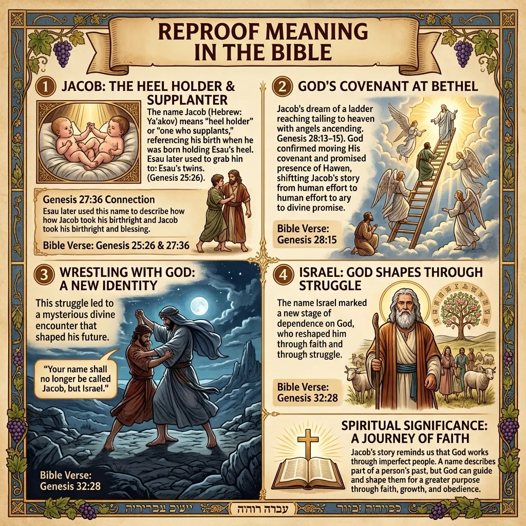 Another Name for Jacob in the Bible Genesis 32:28