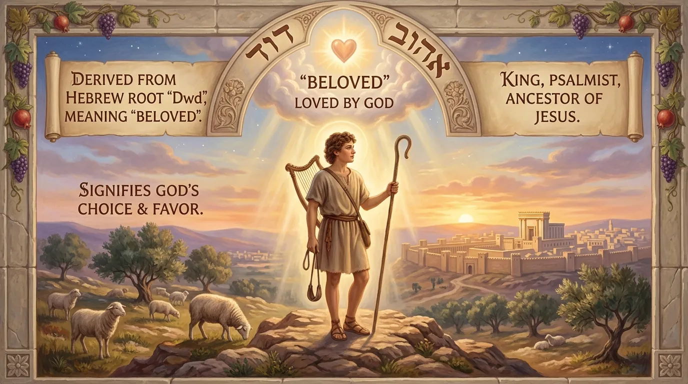 Meaning of the Name David in the Bible