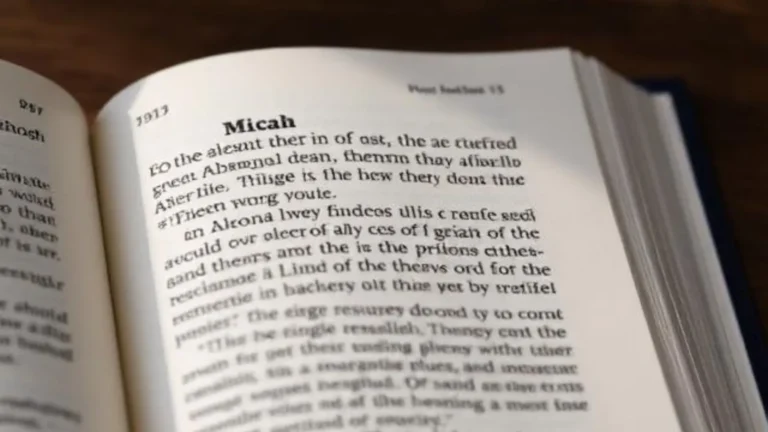 Micah Meaning in Bible