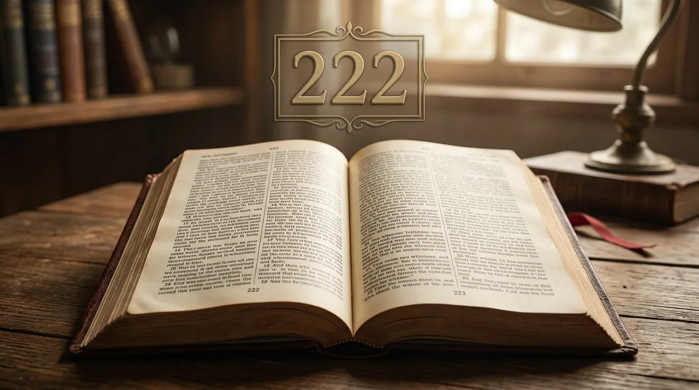 222 meaning bible