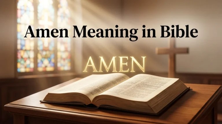 Amen Meaning in the Bible