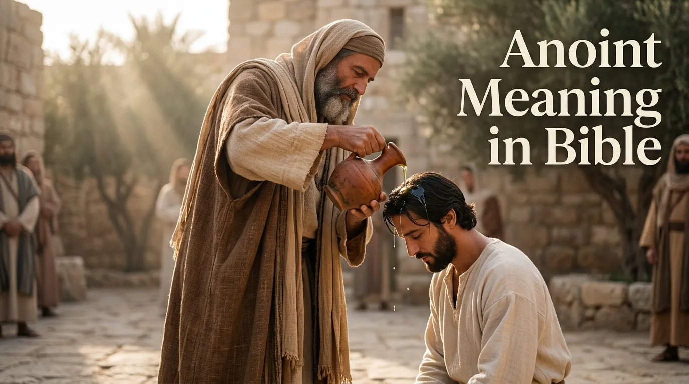Anoint Meaning in Bible