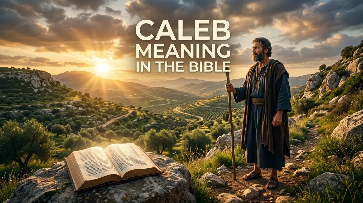 Caleb Meaning in the Bible
