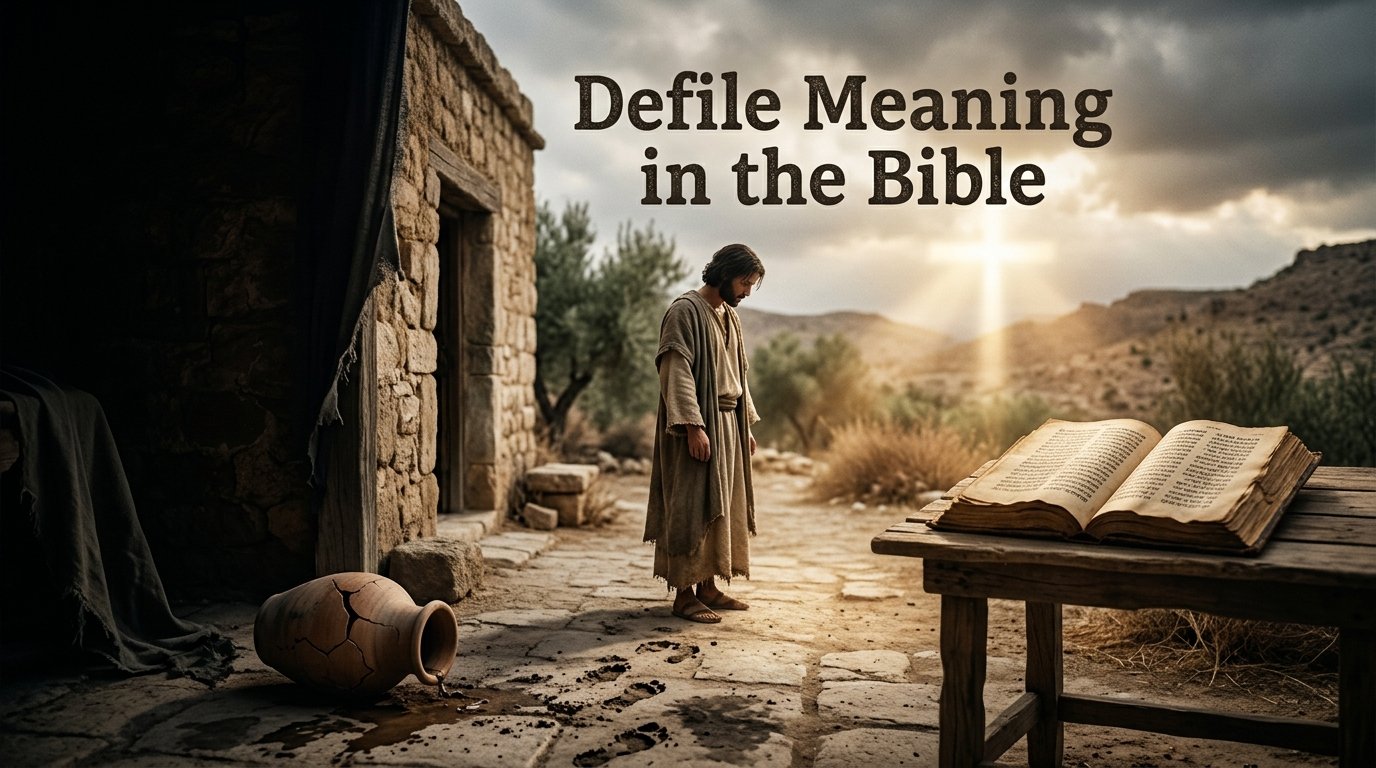 Defile Meaning in the Bible