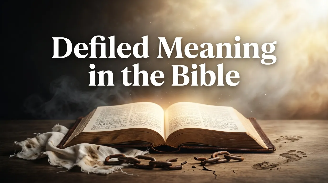 Defiled Meaning in the Bible