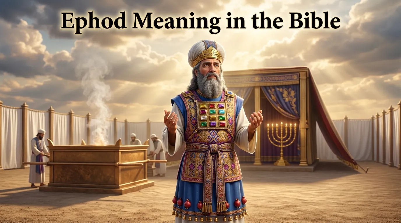 Ephod Meaning in the Bible