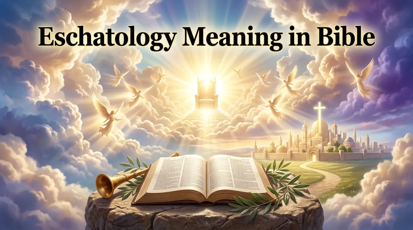 Eschatology Meaning Bible