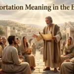 Exhortation Meaning in the Bible