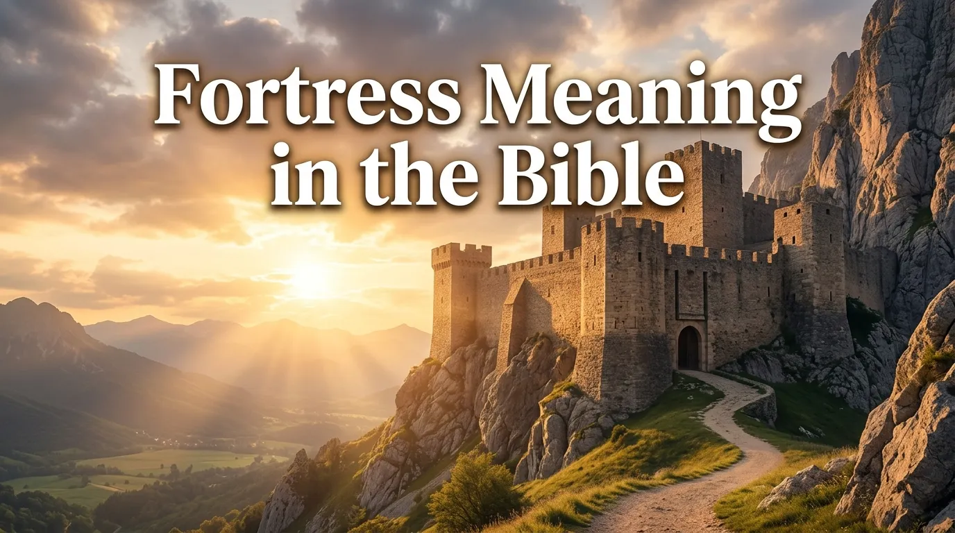 Fortress Meaning in the Bible
