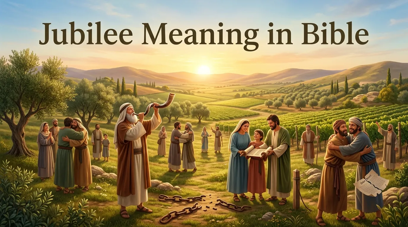 Jubilee Meaning in Bible