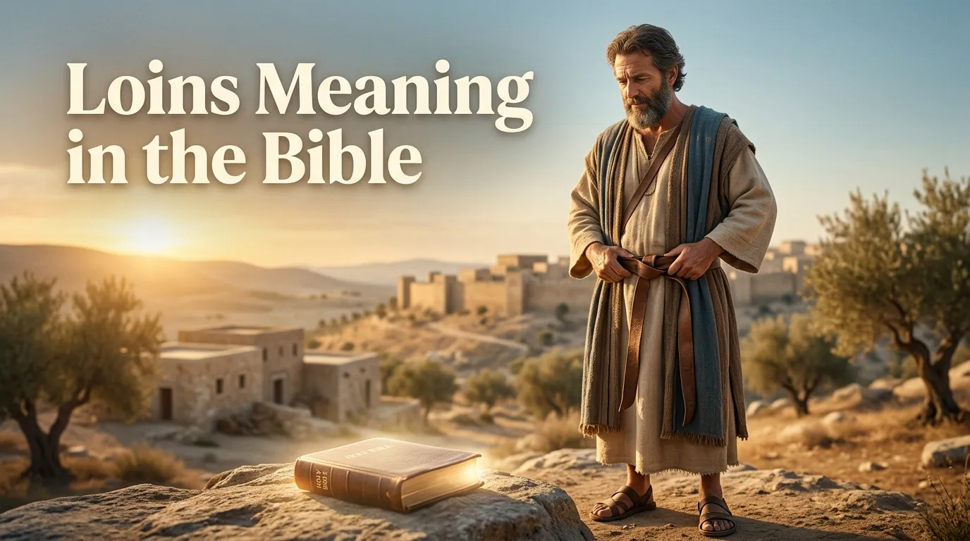 Loins Meaning in the Bible