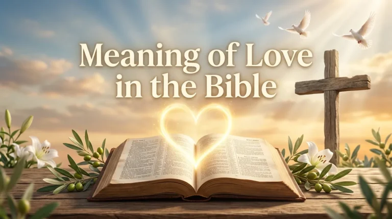 Meaning of Love in the Bible