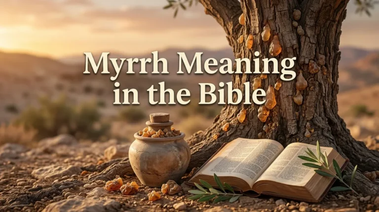 Myrrh Meaning in the Bible