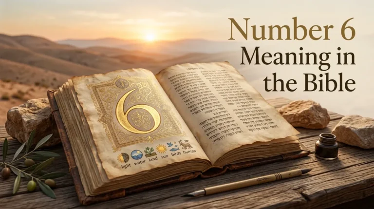 Number 6 Meaning in the Bible