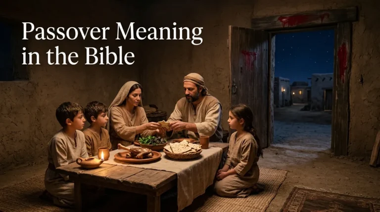 Passover Meaning in the Bible