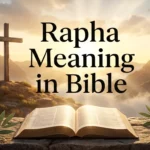 Rapha Meaning in Bible