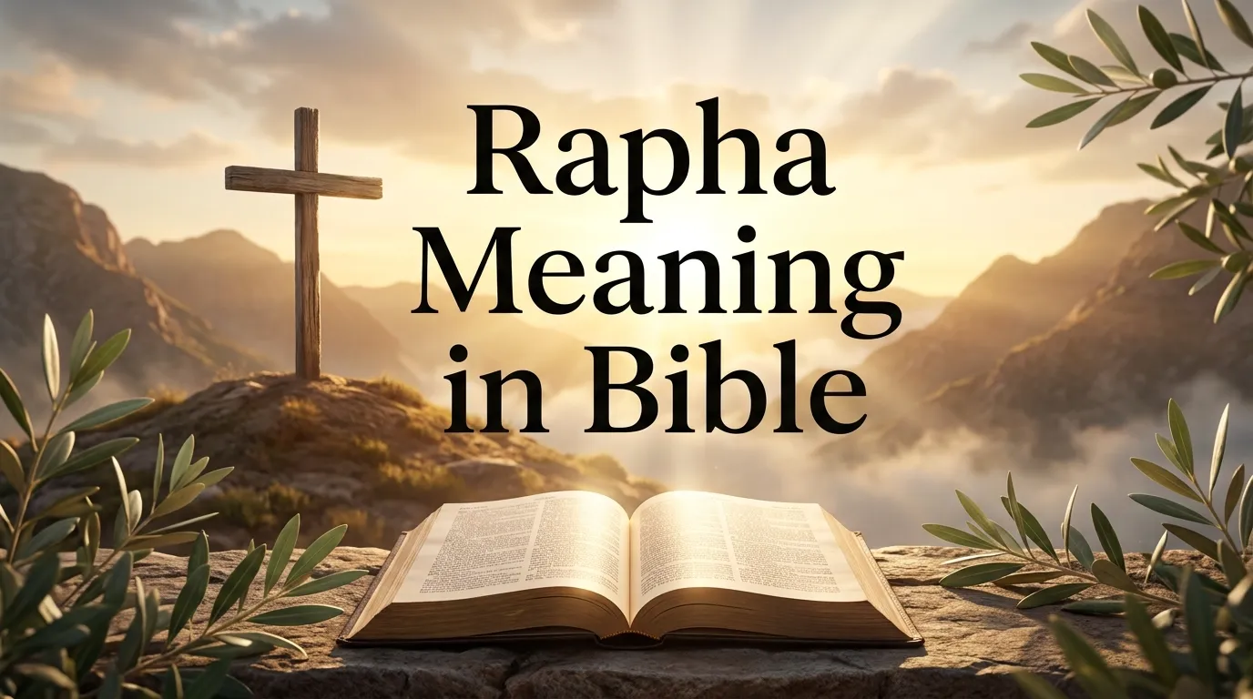 Rapha Meaning in Bible