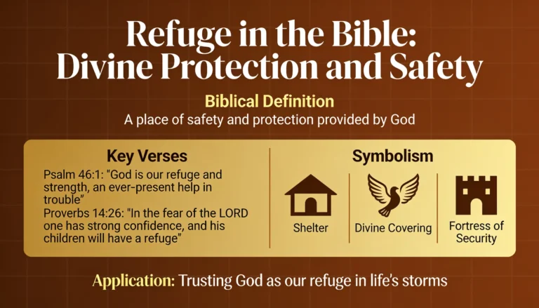 Refuge Meaning in the Bible