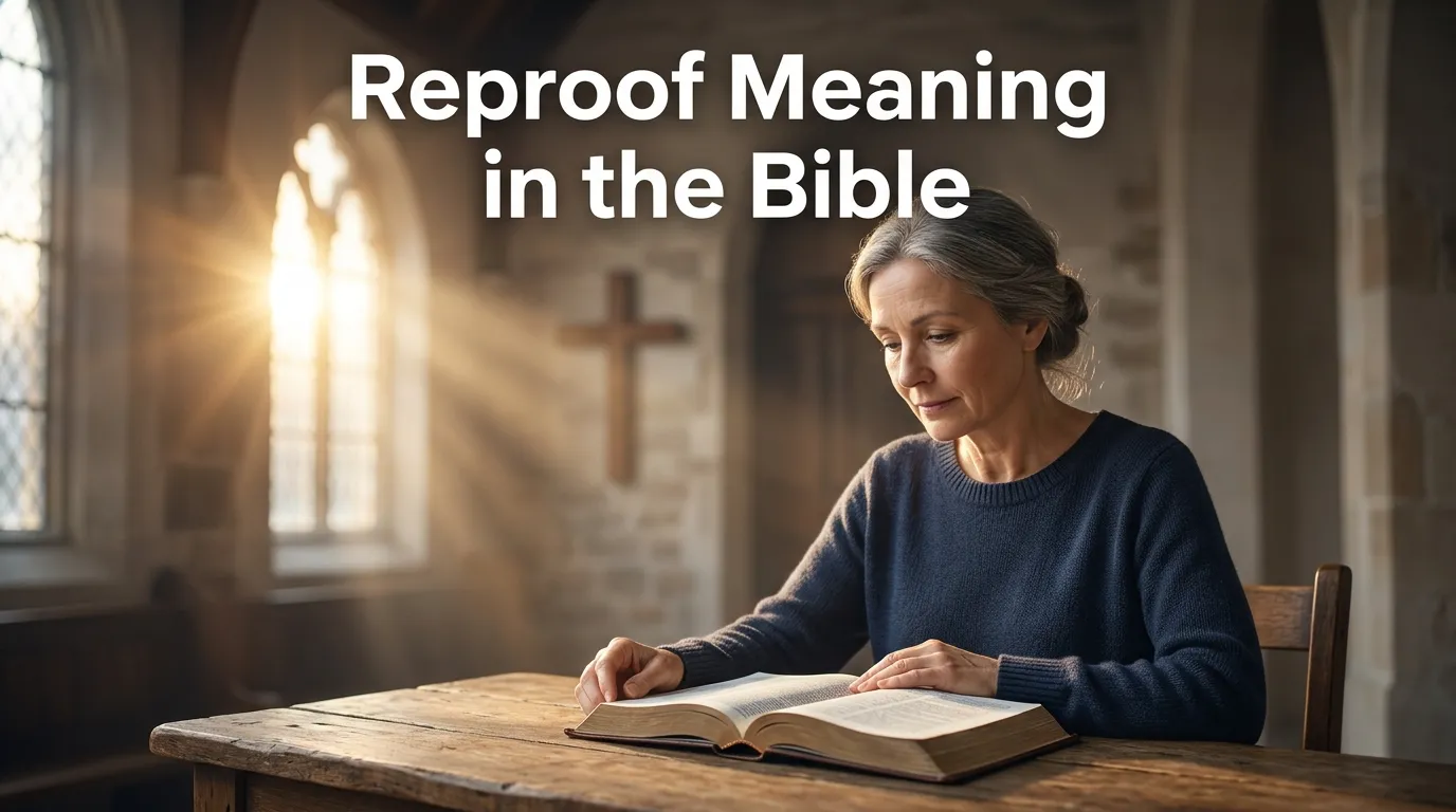 Reproof Meaning in the Bible