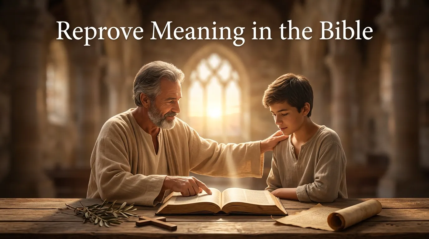 Reprove Meaning in the Bible