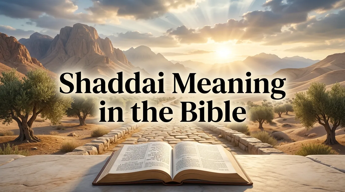Shaddai Meaning in the Bible