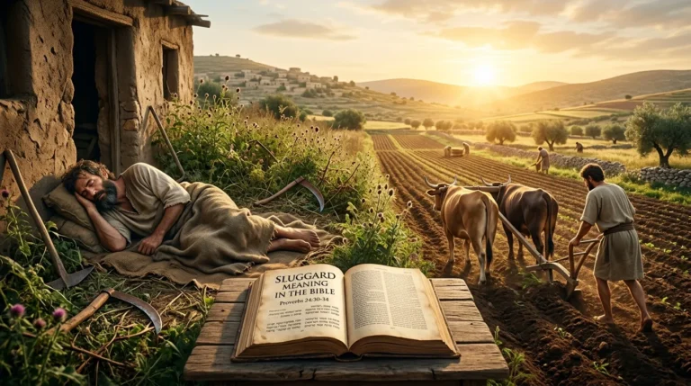 Sluggard Meaning in the Bible