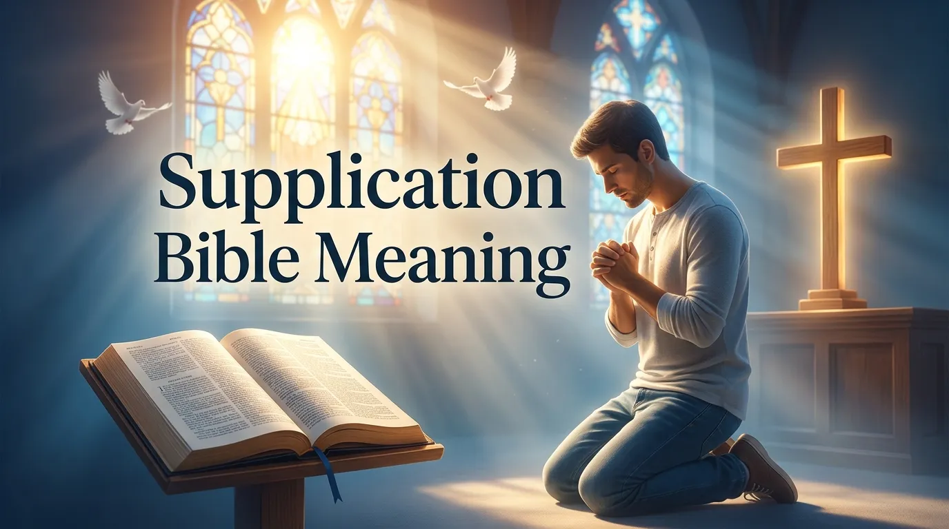 Supplication Bible Meaning