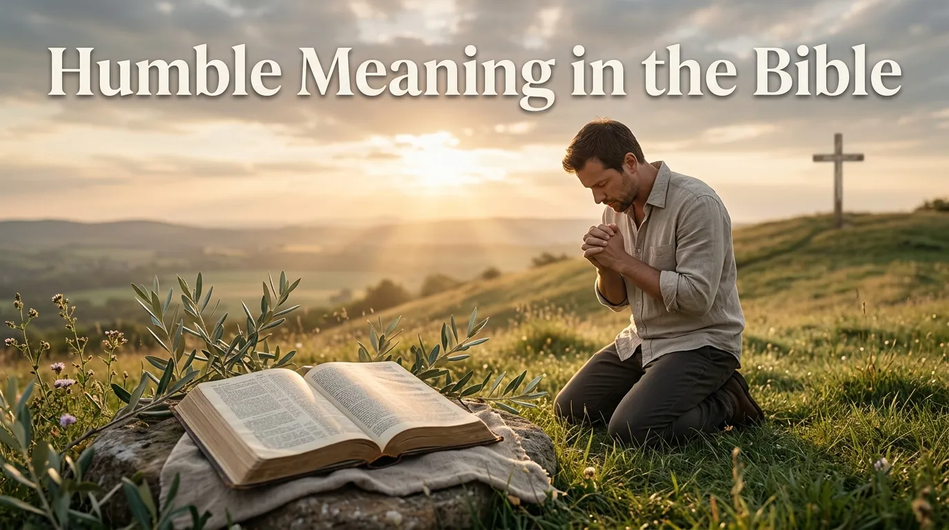 What Does Humble Mean in the Bible
