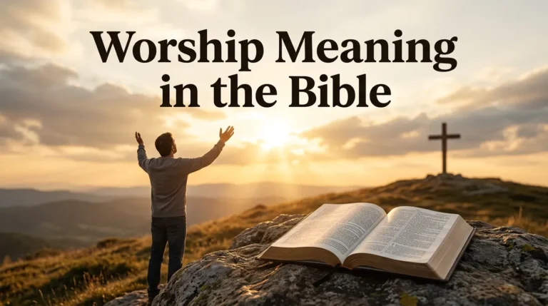 Worship Meaning in the Bible