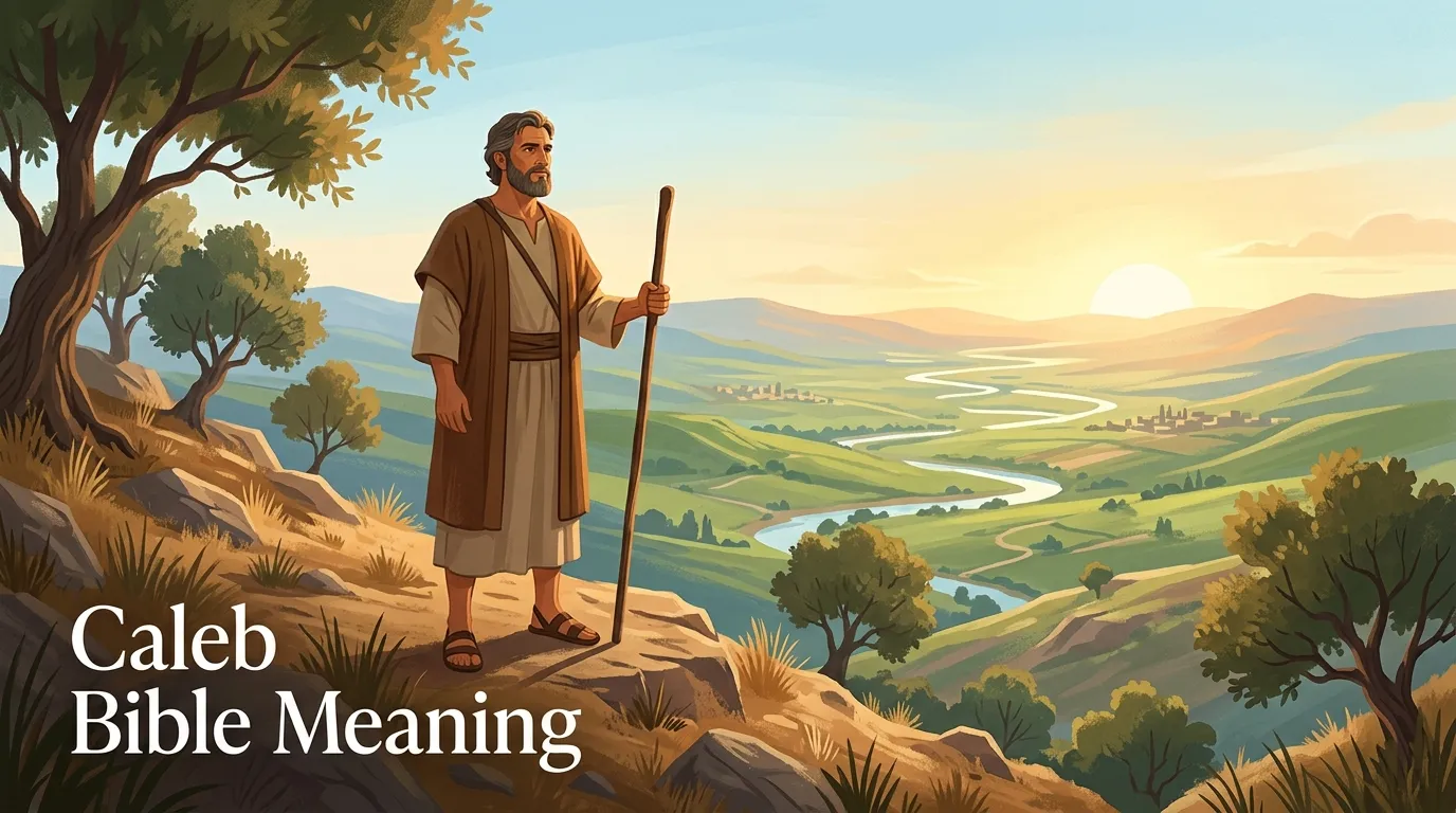 Caleb Bible Meaning