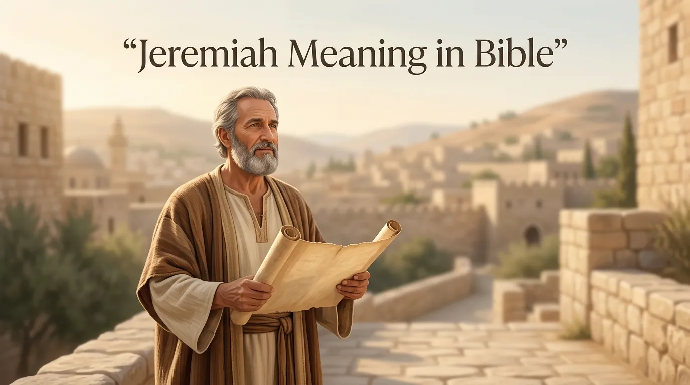 Jeremiah Meaning in Bible