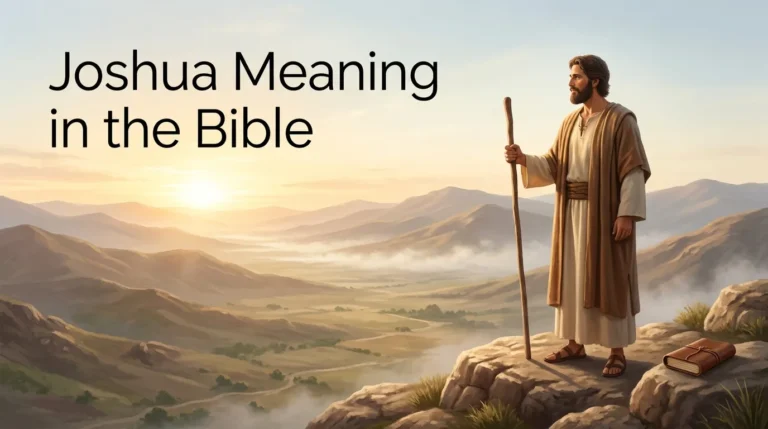 Joshua Meaning in Bible