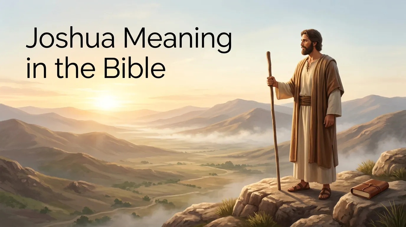 Joshua Meaning in Bible