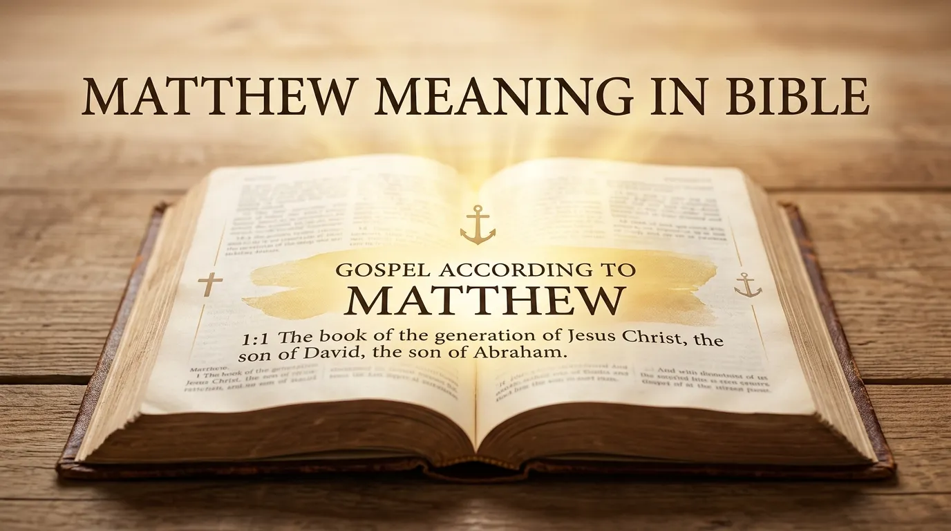 Matthew Meaning in Bible
