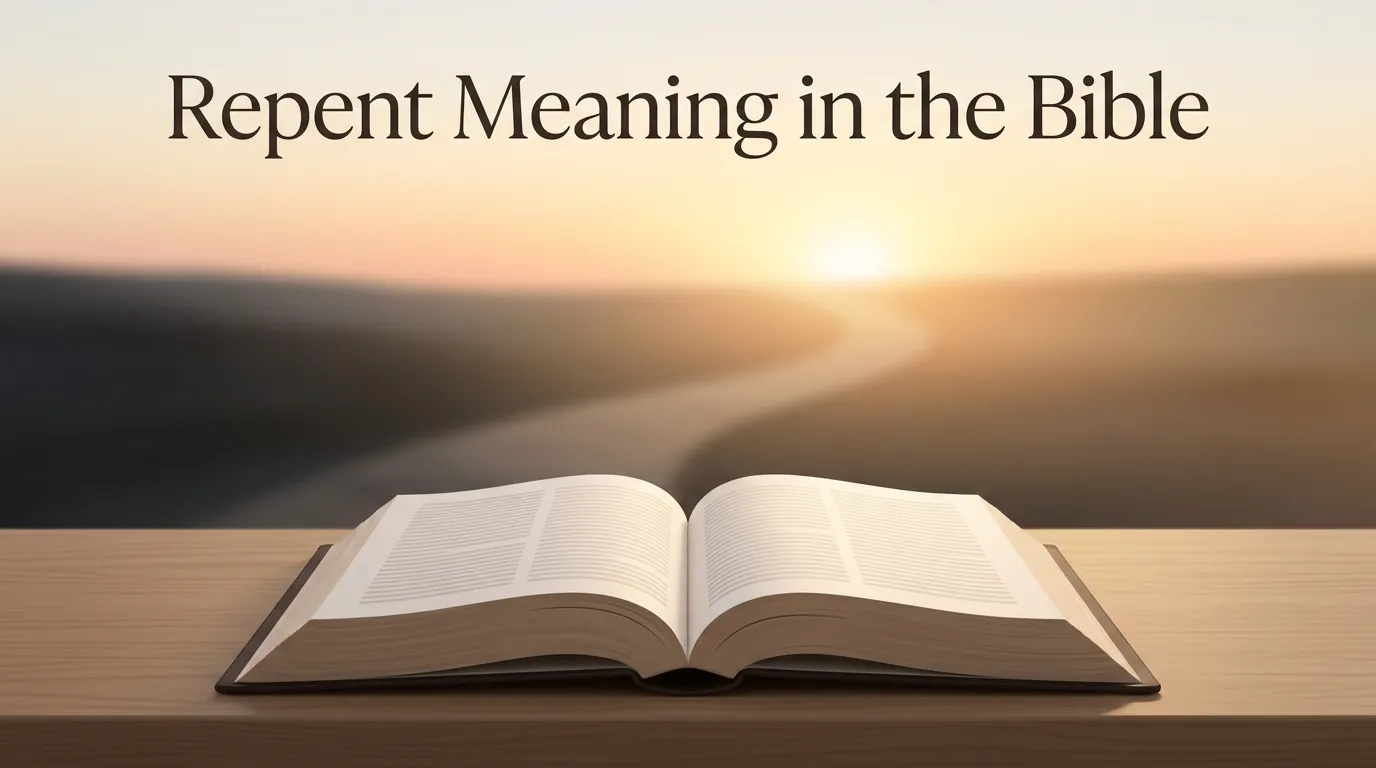 Repent Meaning Bible