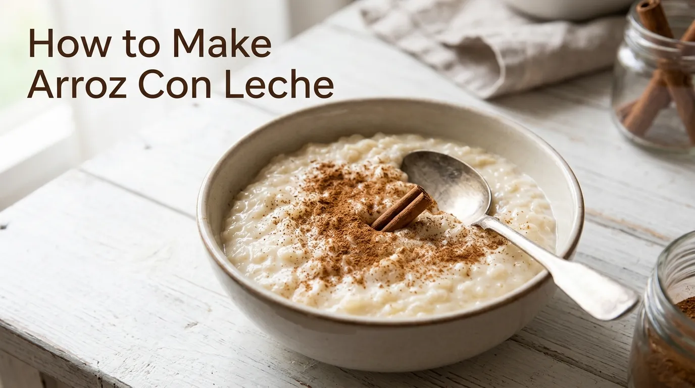 How to Make Arroz Con Leche