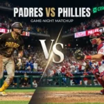 Padres vs Phillies matchup