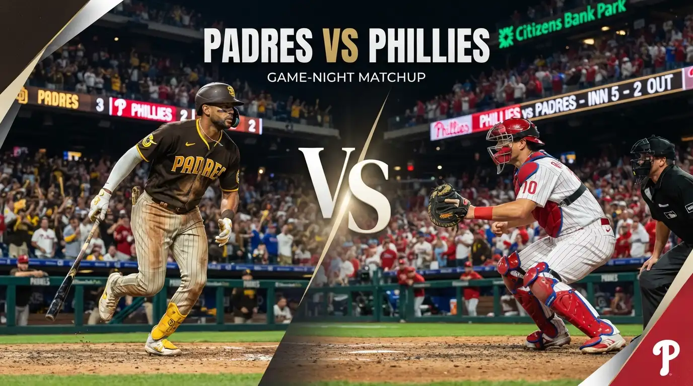 Padres vs Phillies matchup